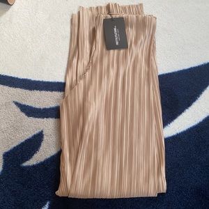 NWT PLT Stone Wide Leg Trousers